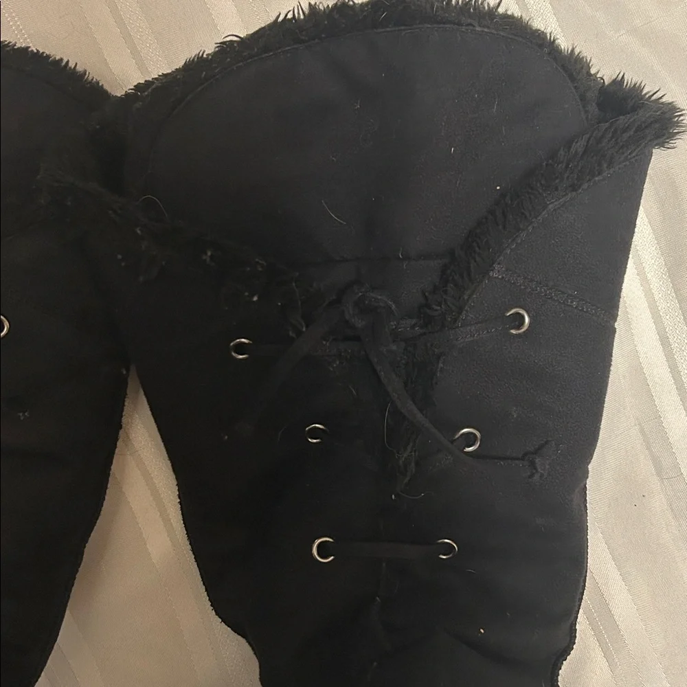 Chic Black Over the Knee Boots